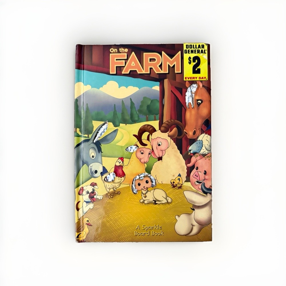 Sparkle Board Book On the Farm Board Book Illustrated Ali Ghafoori 2013